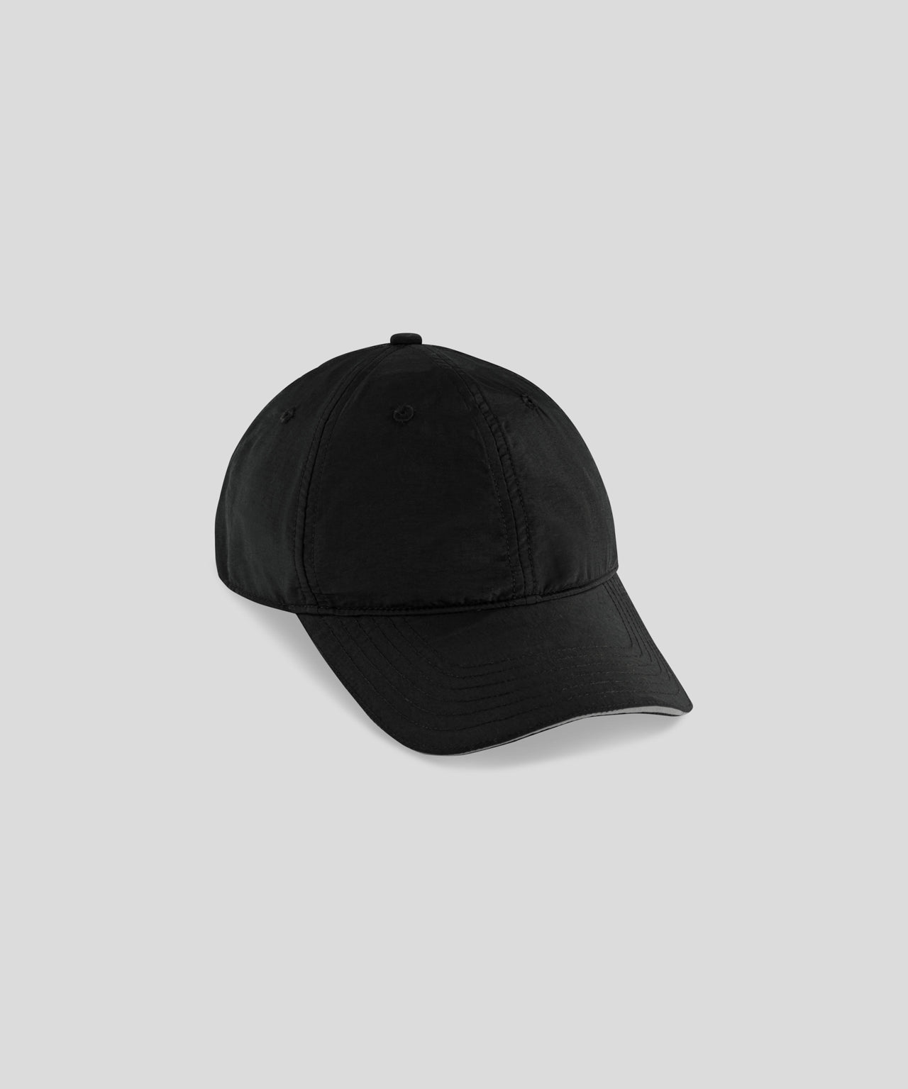 ron dorff Casquette de sport avec passepoil réfléchissant Noir