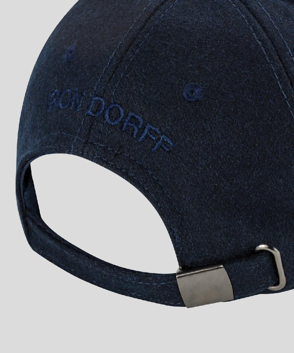 Ron Dorff Casquette En Laine Brodée RON DORFF Bleu Marine