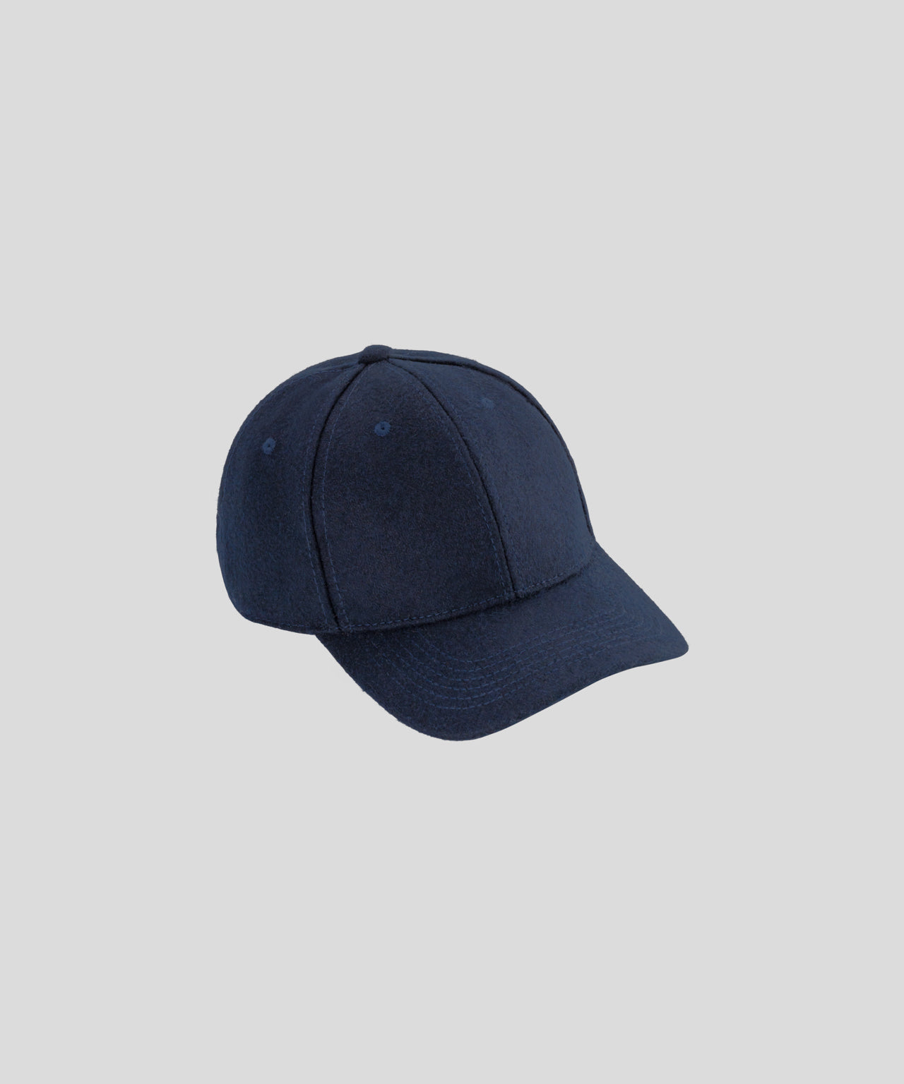 ron dorff Casquette en laine brodée RON DORFF Bleu marine