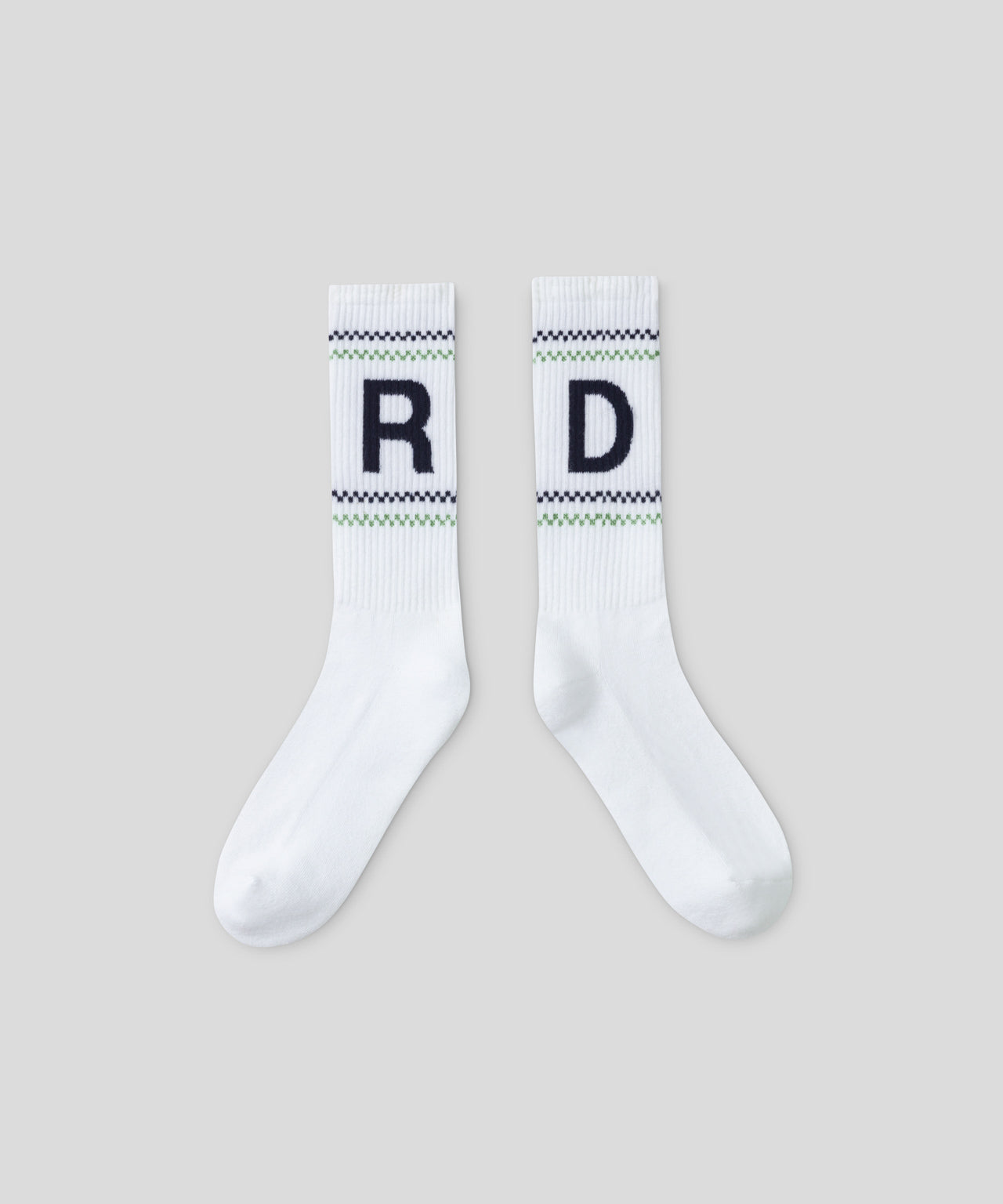 ron dorff Chaussettes de sport à motif nordique Blanc