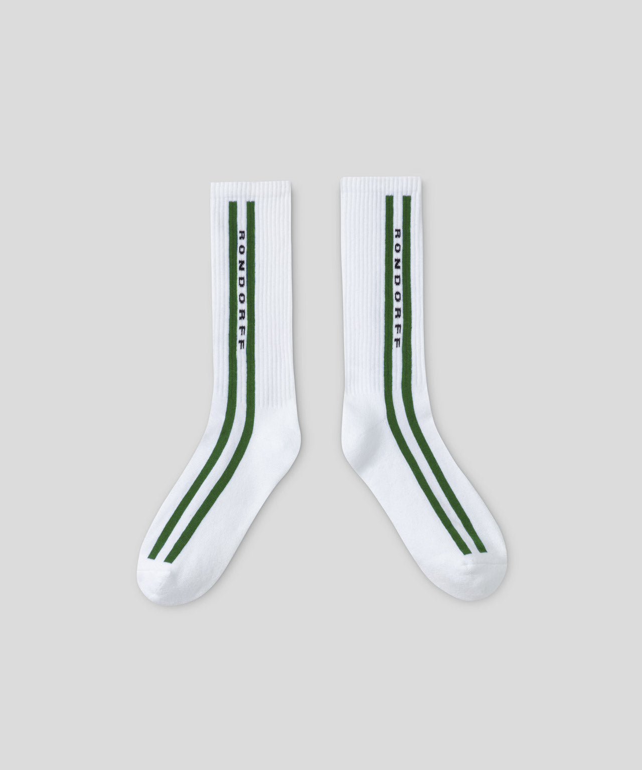 ron dorff Chaussettes de sport avec bandes latérales Vert cactus