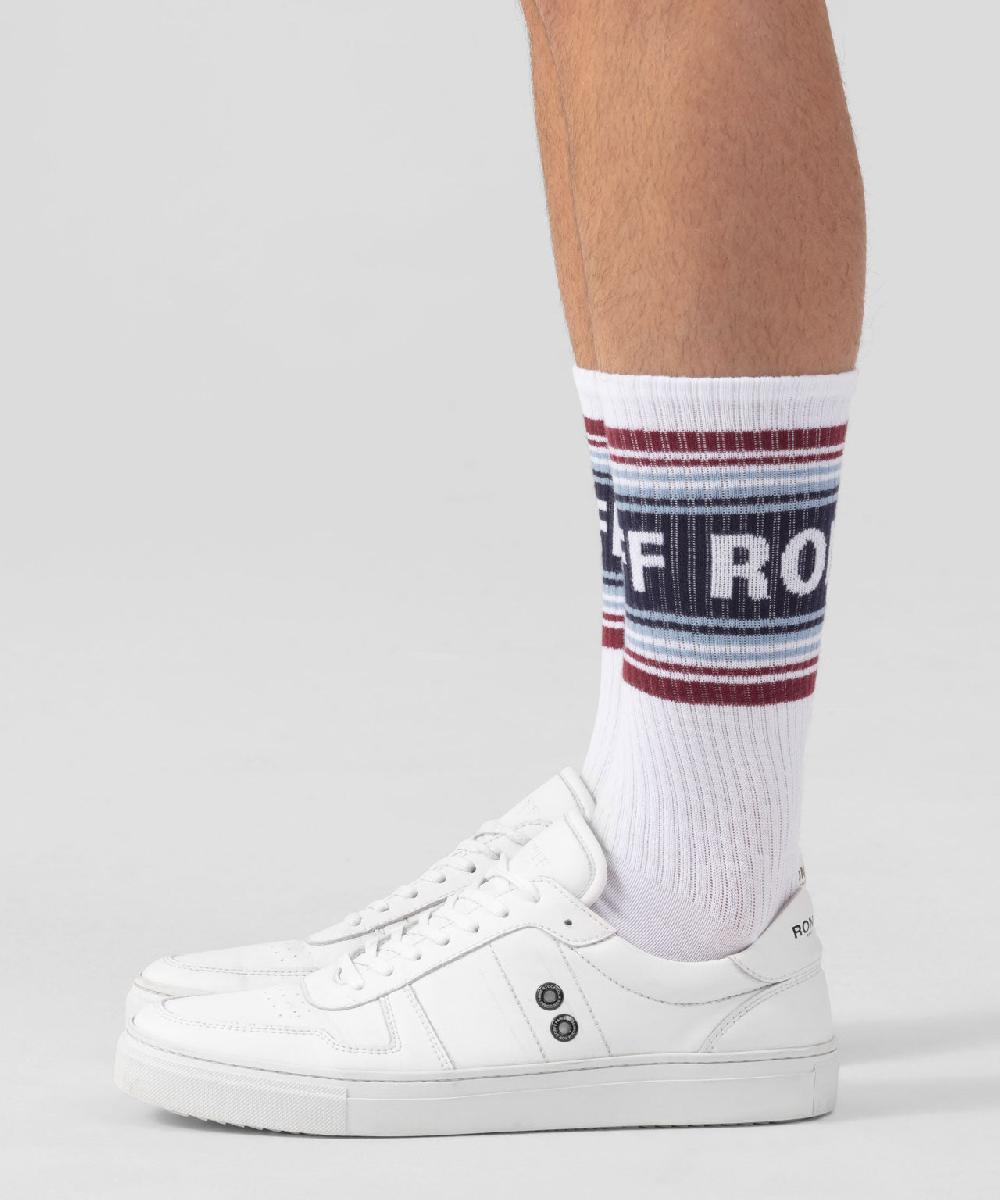 Ron Dorff Chaussettes De Sport "RON DORFF" à Rayures Bleu Marine