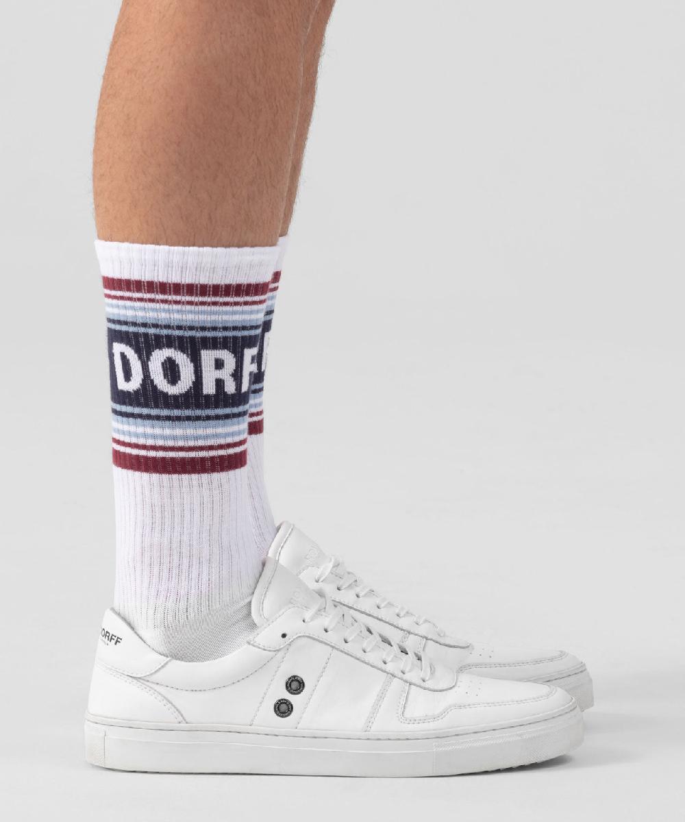 Ron Dorff Chaussettes De Sport "RON DORFF" à Rayures Bleu Marine
