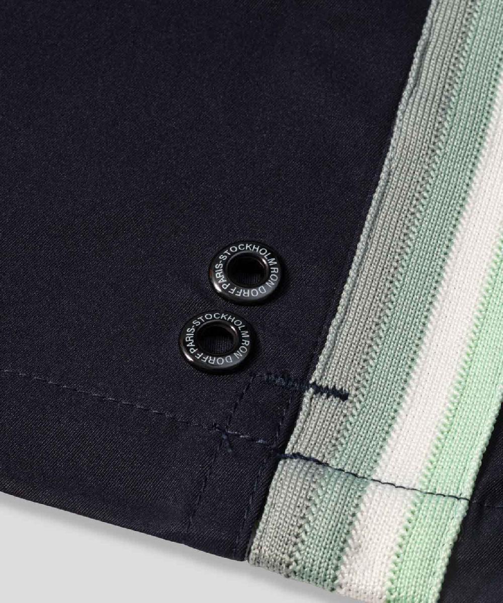 Ron Dorff RD Exerciser Shorts Avec Bandes Rayées Bleu Marine
