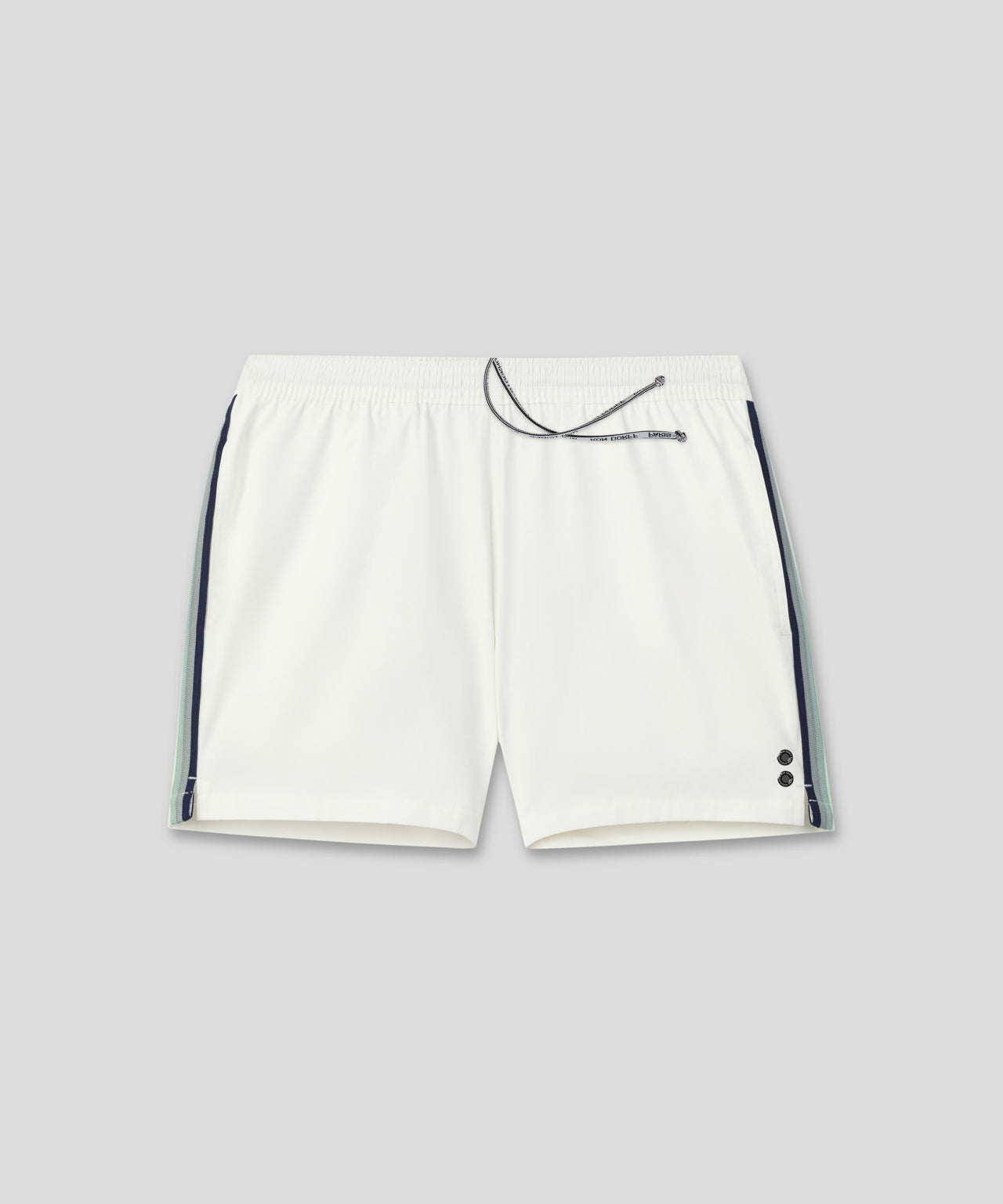 Ron Dorff RD Exerciser Shorts Avec Bandes Rayées Écru