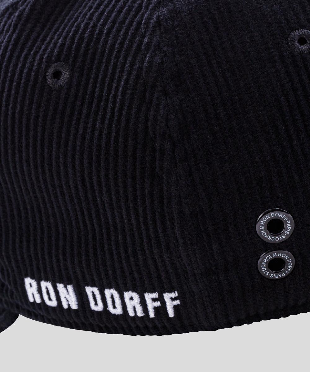 Ron Dorff Casquette En Velours "RON DORFF" Noir