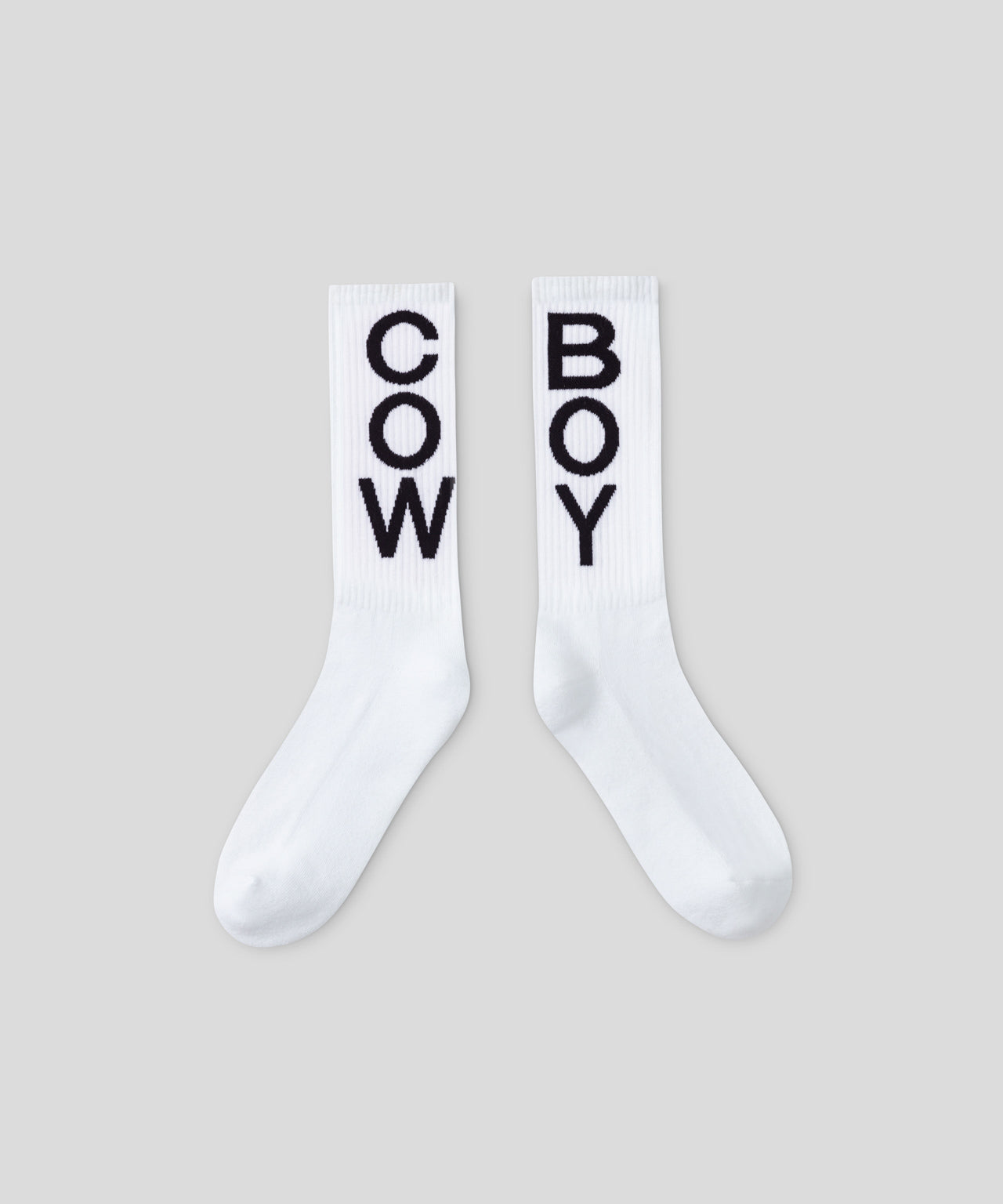 ron dorff Chaussettes de sport "COW BOY" Blanc