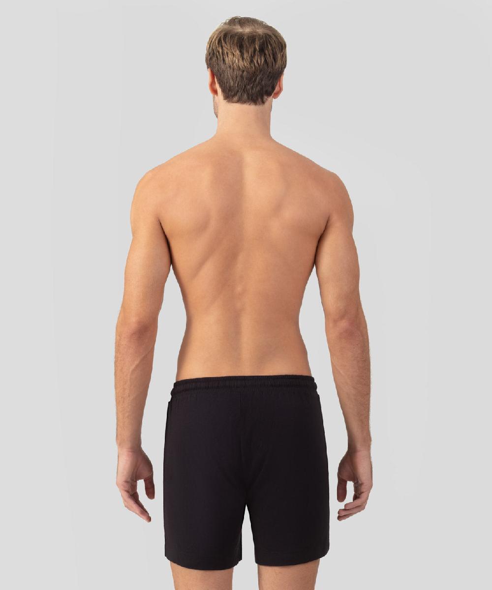 Ron Dorff Home Shorts En Coton Modal Noir