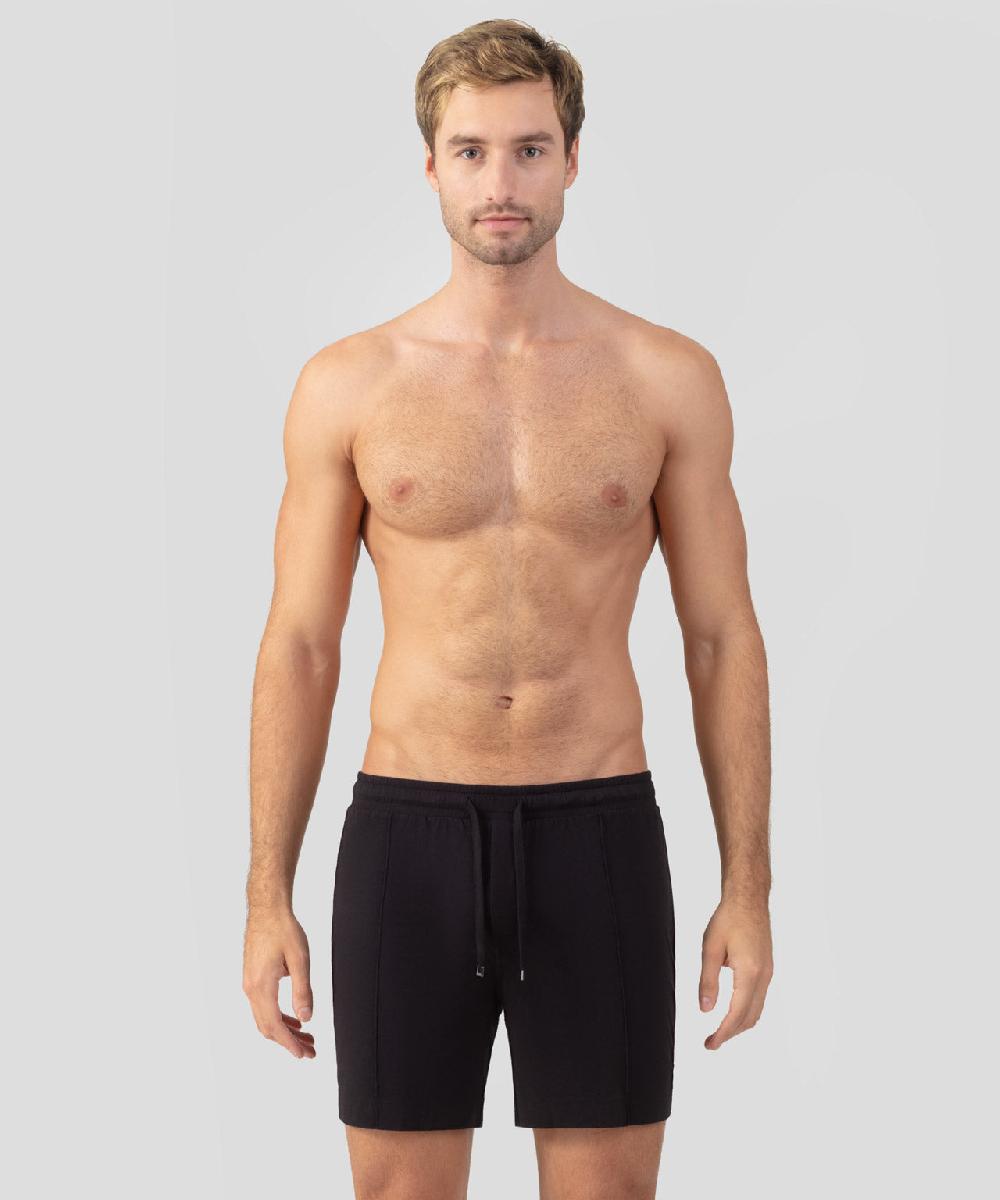 ron dorff Home shorts en coton modal Noir