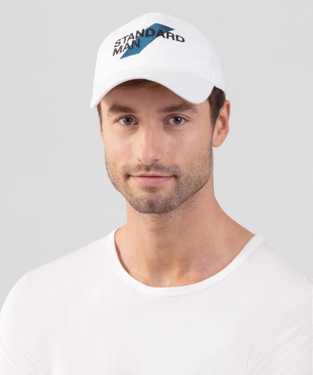 Ron Dorff RON DORFF + NATIONAL STANDARD Casquette En Coton "STANDARD MAN" Bleu Profond