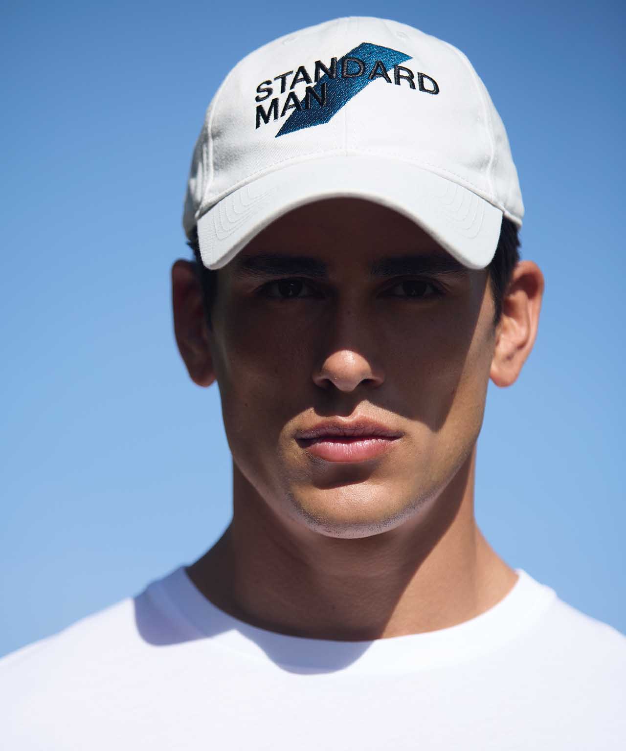 Ron Dorff RON DORFF + NATIONAL STANDARD Casquette En Coton "STANDARD MAN" Bleu Profond