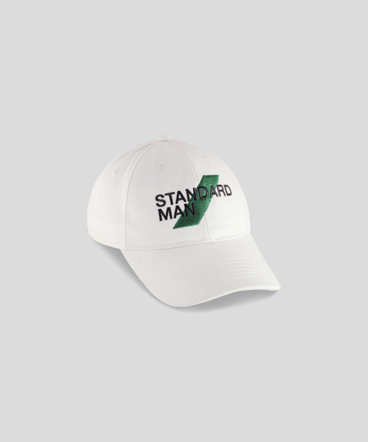 ron dorff RON DORFF + NATIONAL STANDARD Casquette en coton "STANDARD MAN" Vert cactus