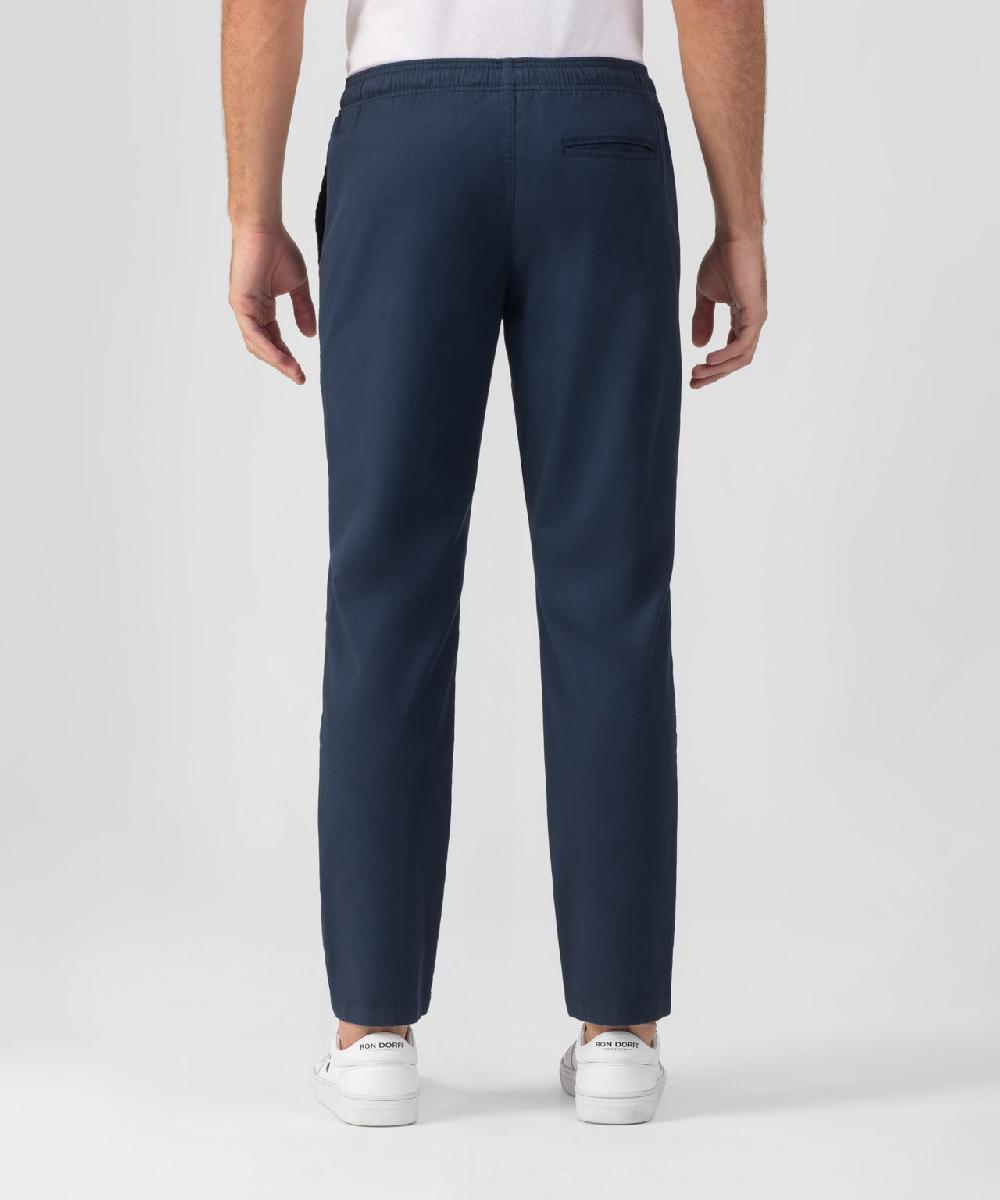 Ron Dorff Pantalon Chino Sport Bleu Océan