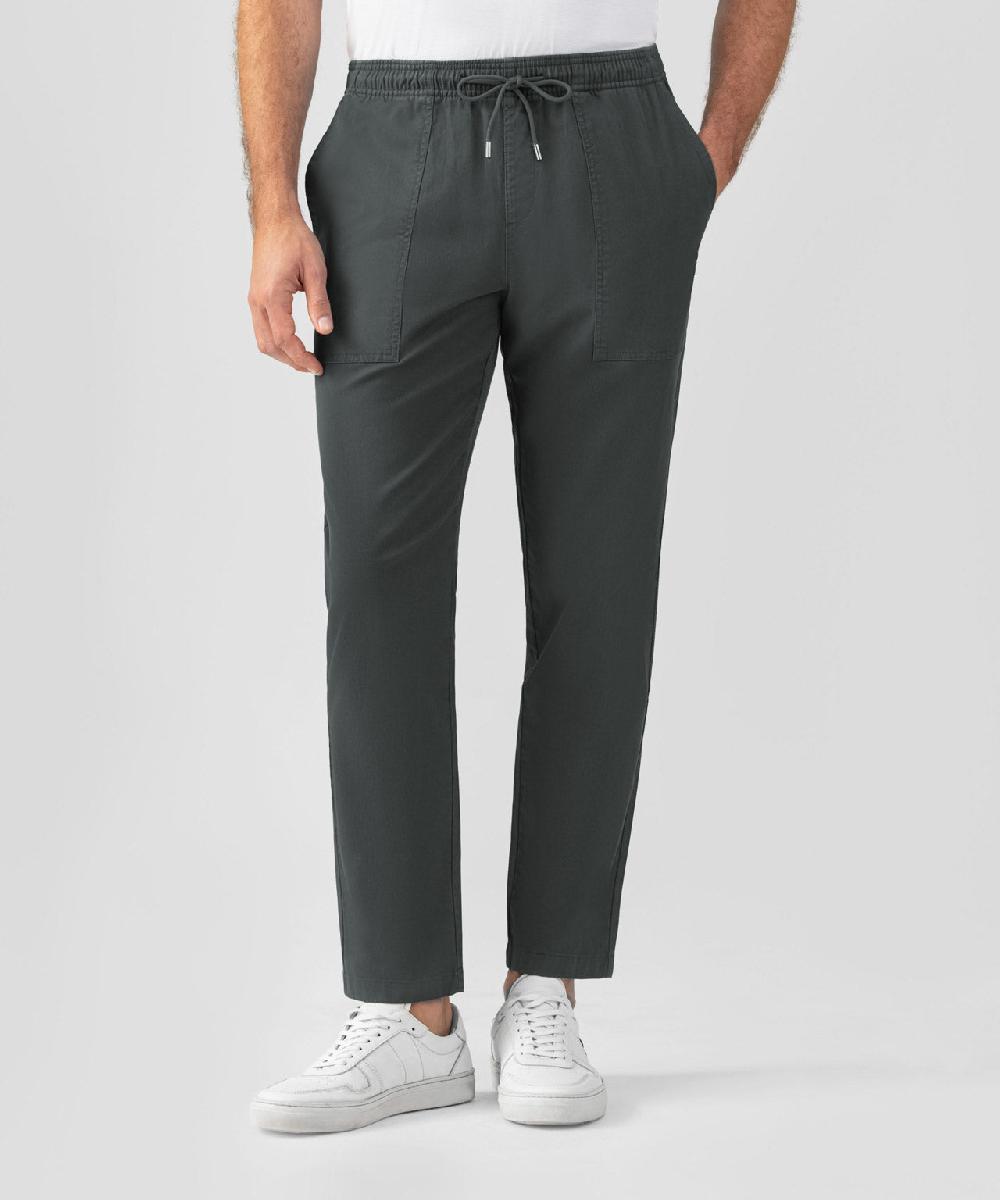 ron dorff Pantalon chino sport Vert ombré