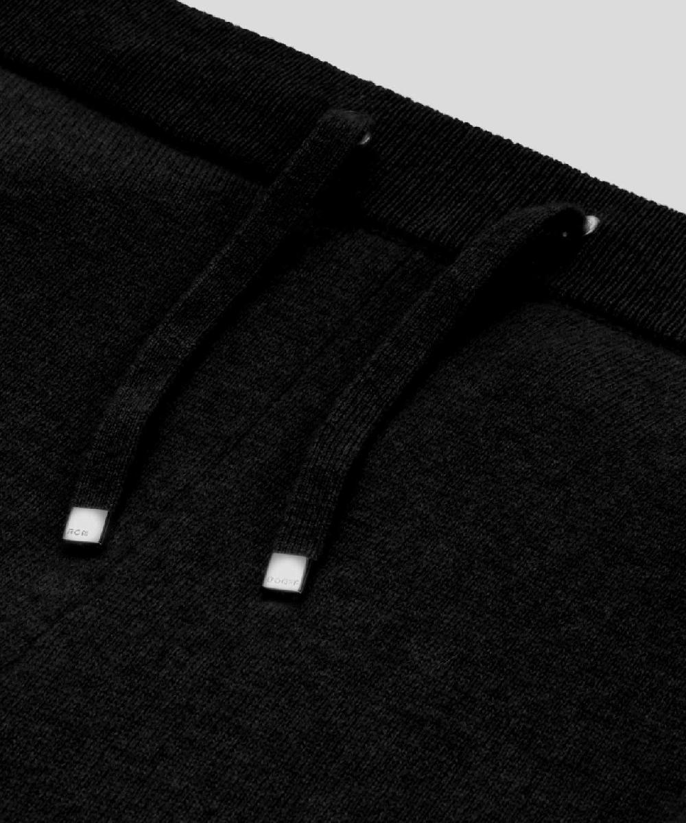 Ron Dorff Pantalon En Cachemire Noir
