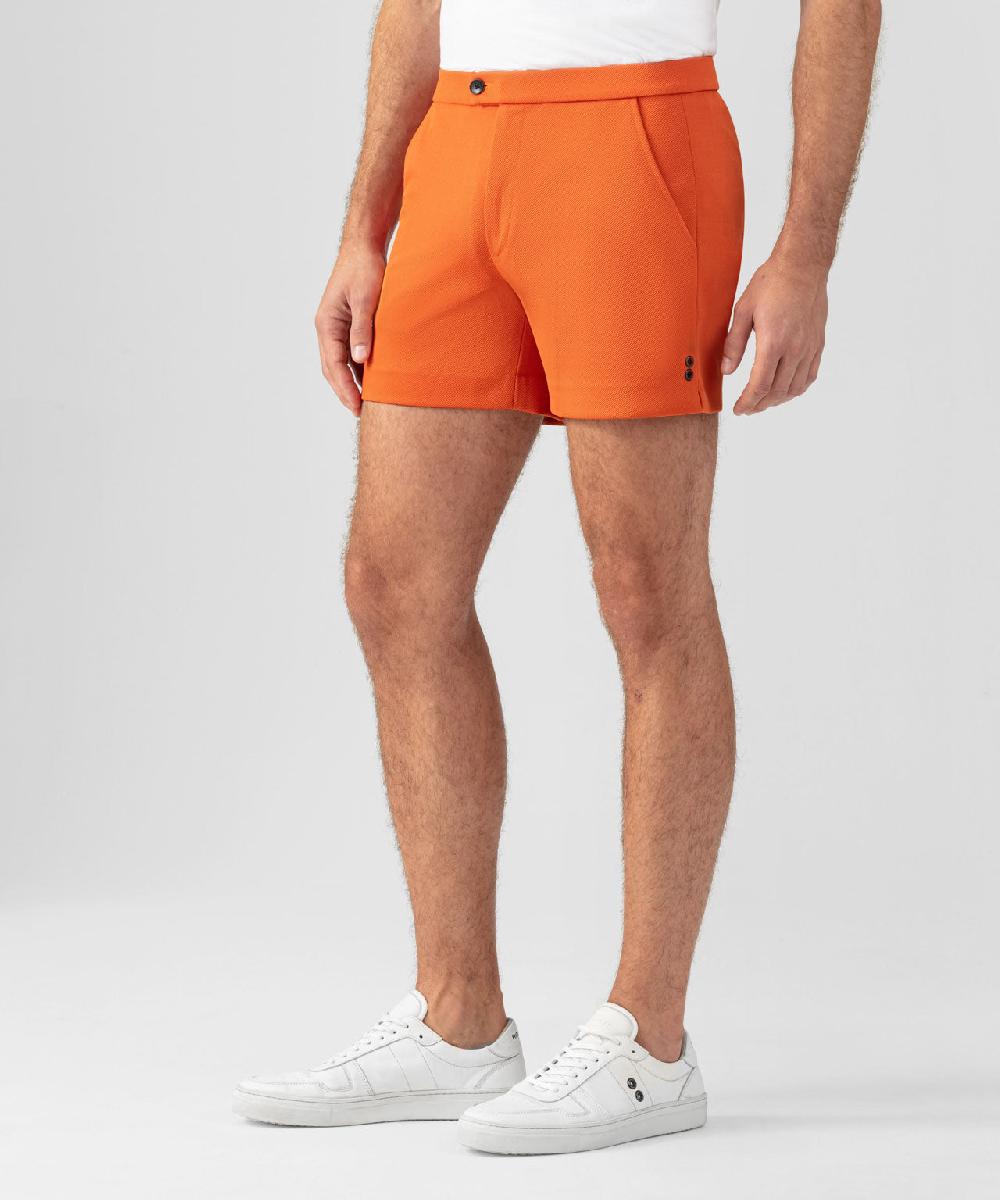 Ron Dorff RD Tennis Shorts Orange Foncé