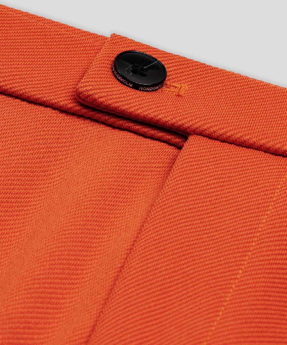 Ron Dorff RD Tennis Shorts Orange Foncé