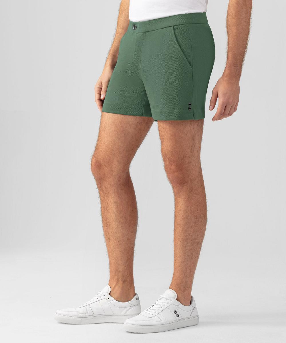 Ron Dorff RD Tennis Shorts Vert Cactus