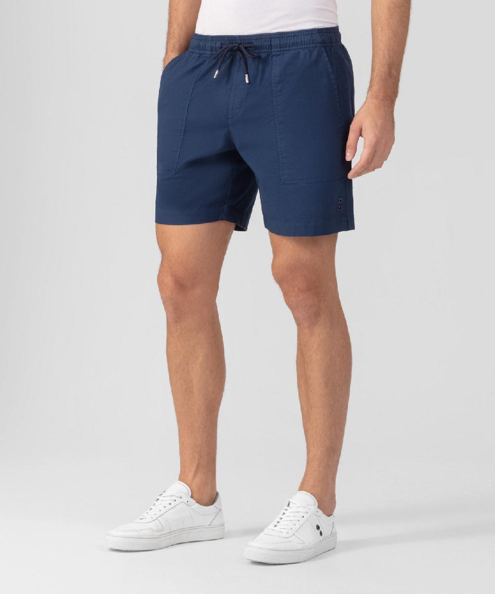 Ron Dorff Short Chino Sport Bleu Océan