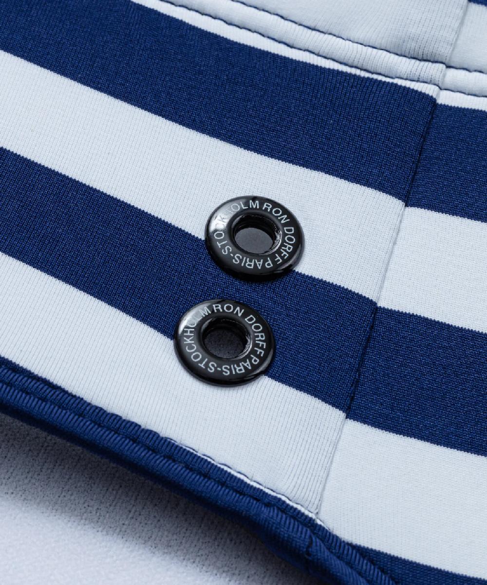 Ron Dorff Slip De Bain à Rayures Bleu Marine/Blanc