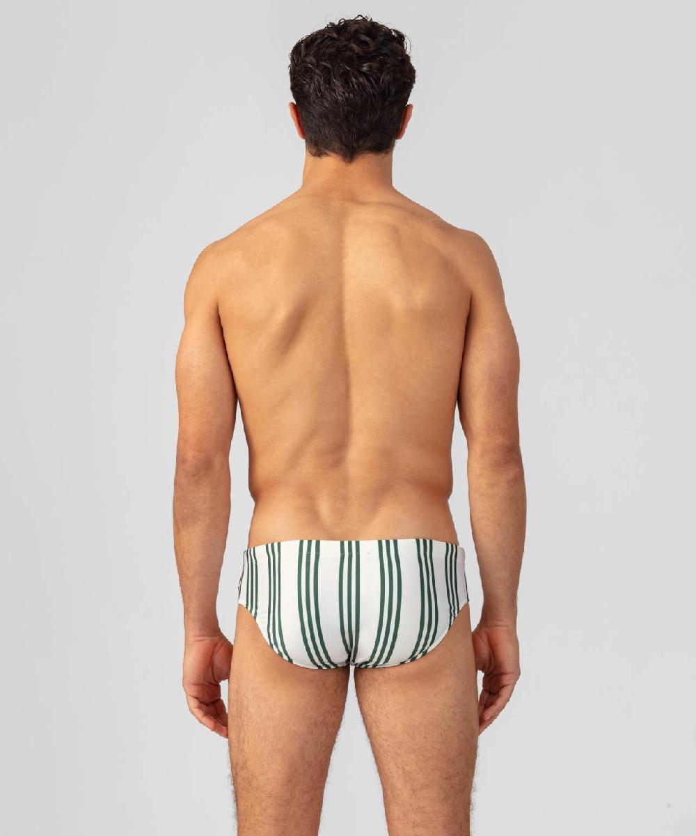 Ron Dorff Slip De Bain à Rayures Verticales