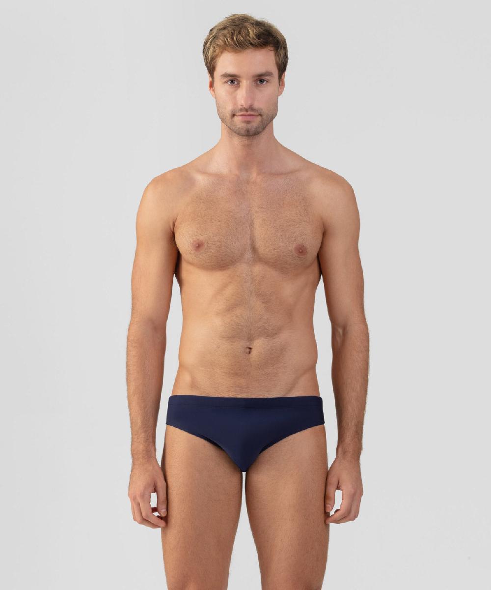 ron dorff Slip de bain échancré Bleu marine