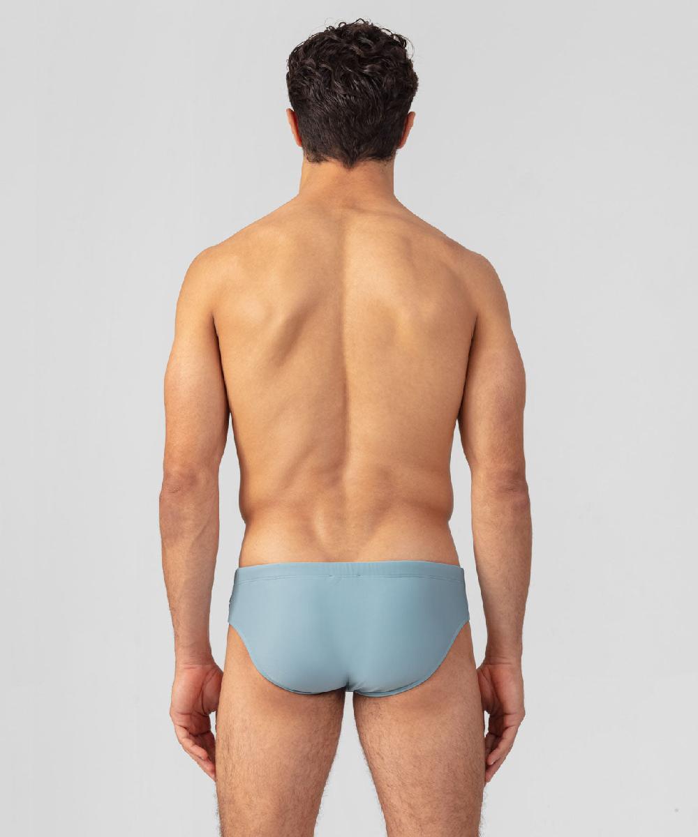 Ron Dorff Slip De Bain Vert De Gris