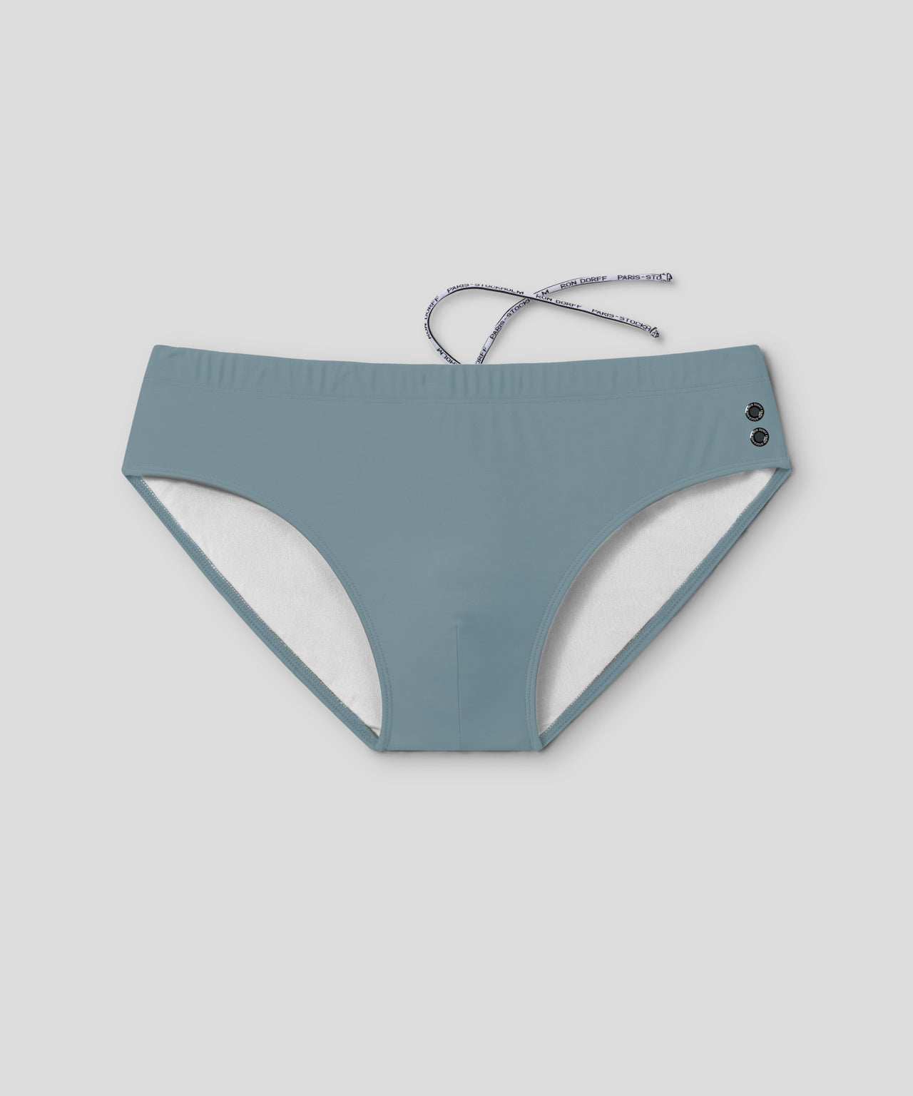 Ron Dorff Slip De Bain Vert De Gris