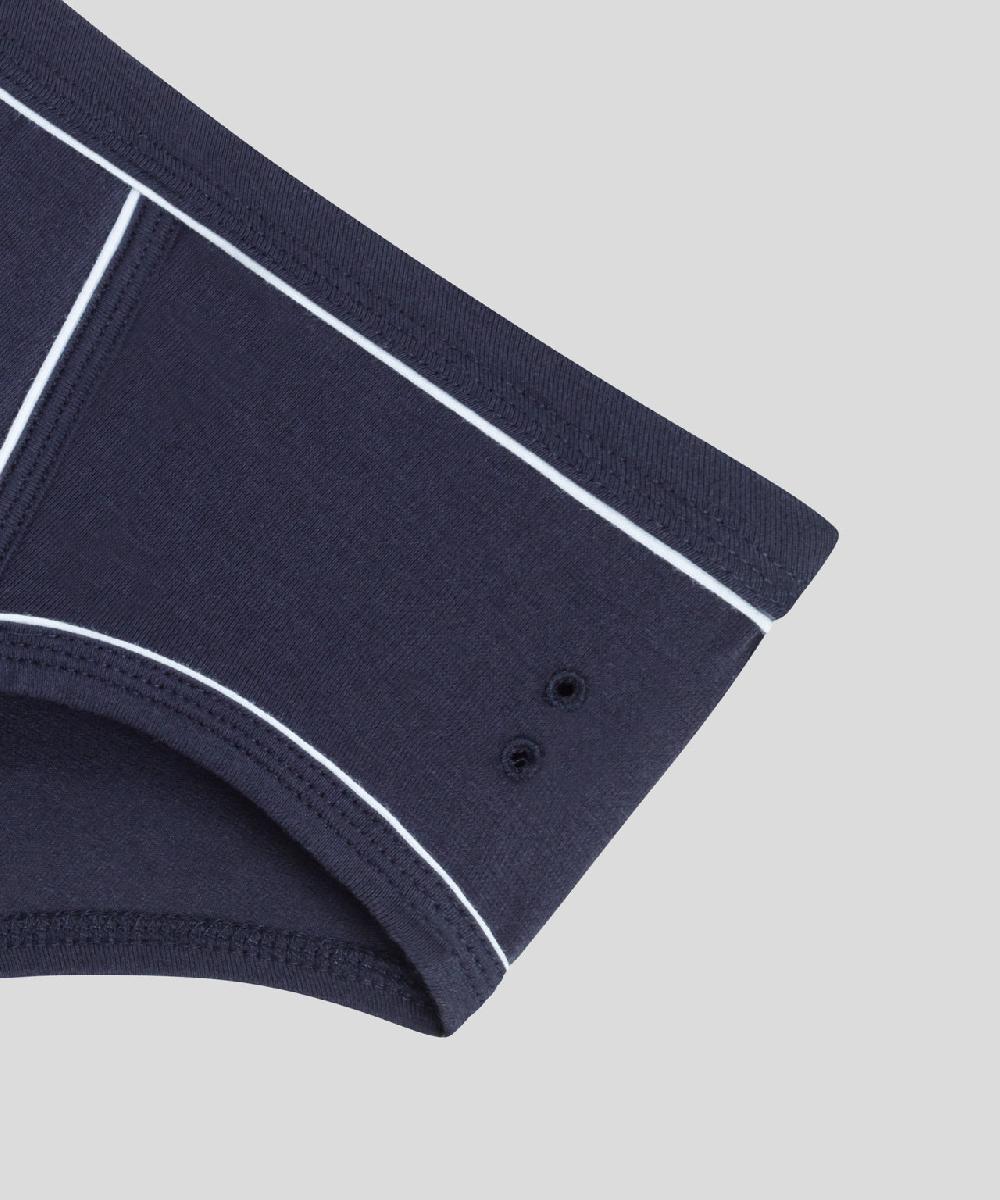 Ron Dorff Slip Y-front Avec Passepoil Bleu Marine