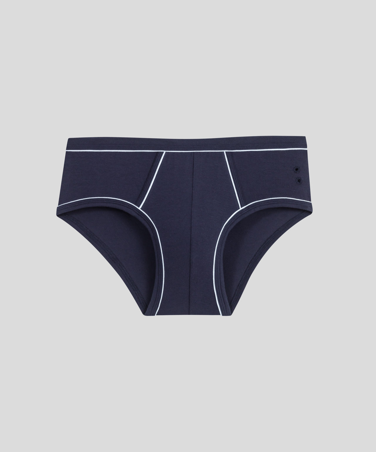 ron dorff Slip Y-front avec passepoil Bleu marine