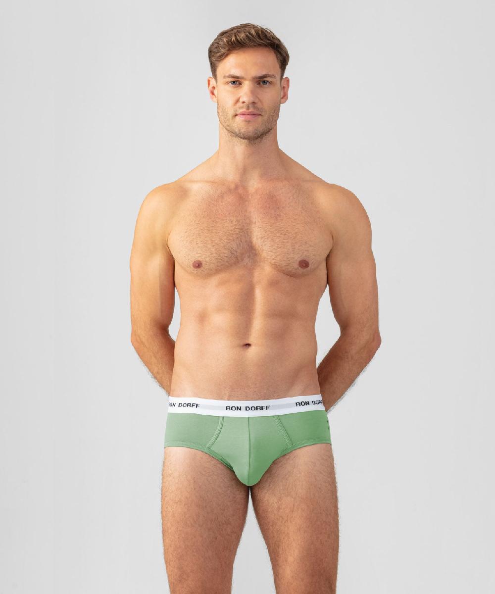 ron dorff Slip Y-Front RON DORFF Vert clair cactus