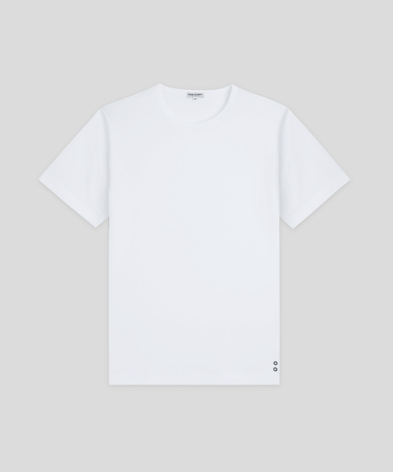 ron dorff T-Shirt Eyelet Edition Blanc