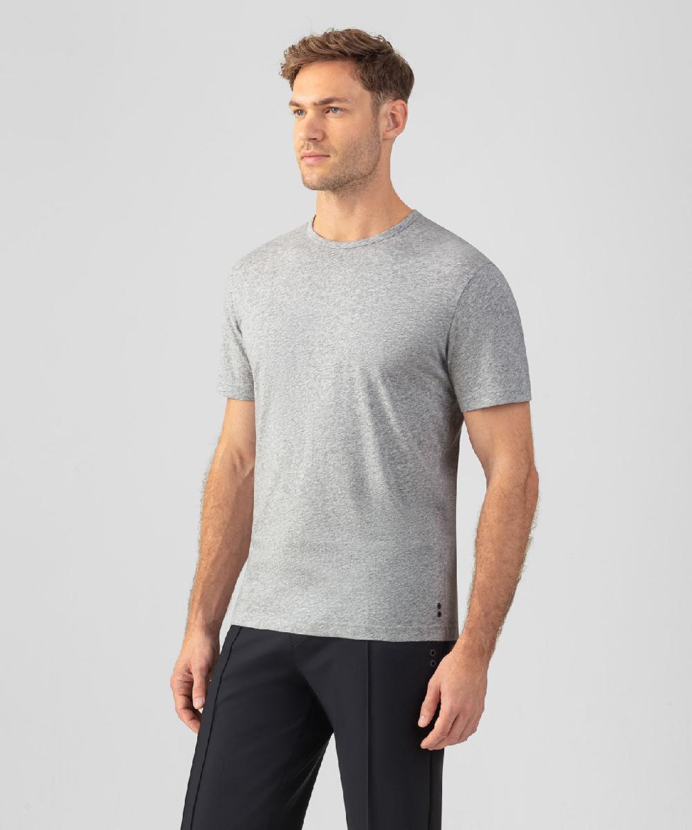 Ron Dorff T-Shirt Eyelet Edition Gris Chiné