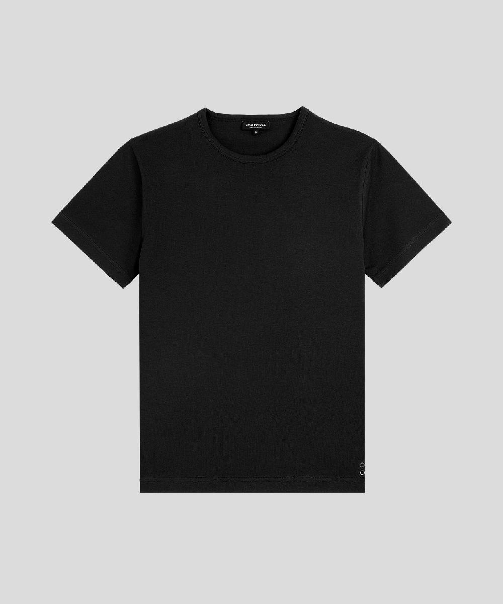 ron dorff T-Shirt Eyelet Edition Noir