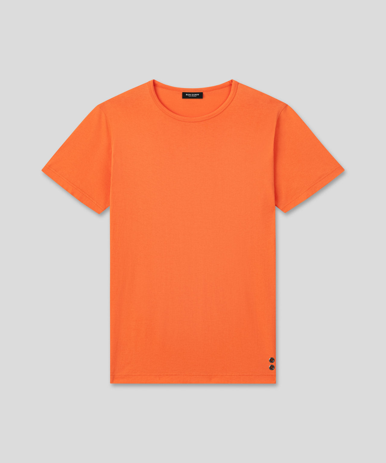 Ron Dorff T-Shirt Eyelet Edition Orange Foncé