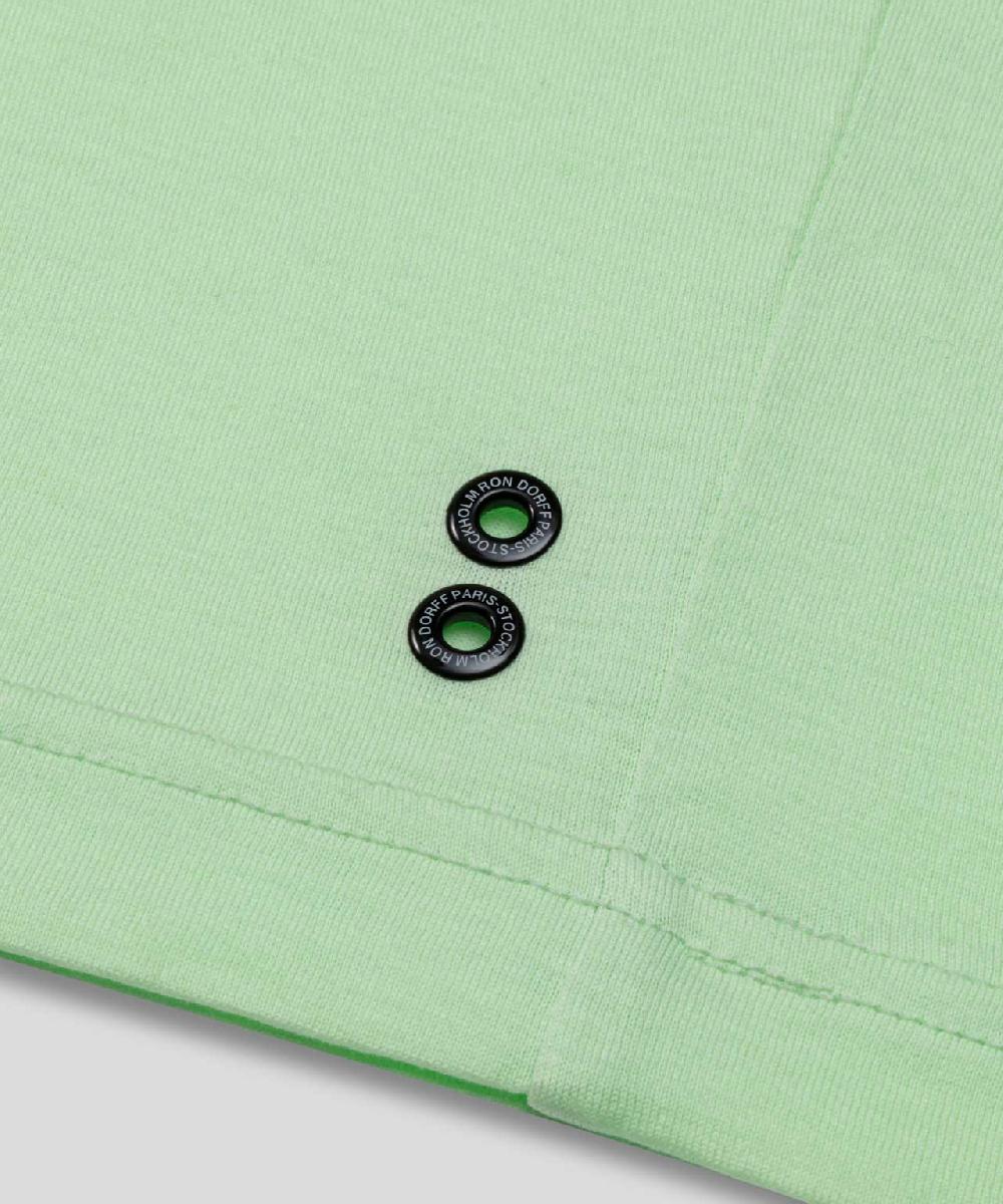 Ron Dorff T-Shirt Eyelet Edition Vert Aloe Vera