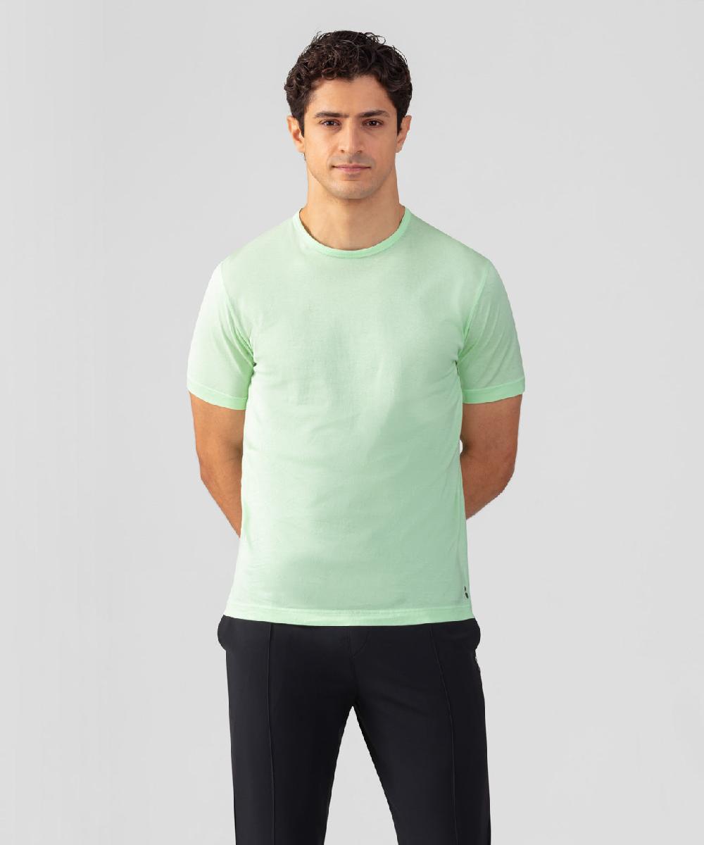 ron dorff T-Shirt Eyelet Edition Vert aloe vera