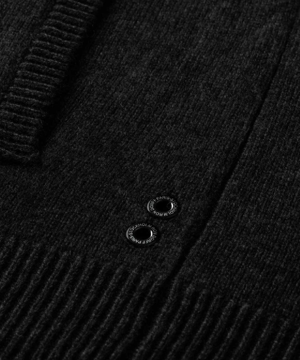 Ron Dorff Veste De Tennis En Cachemire Noir