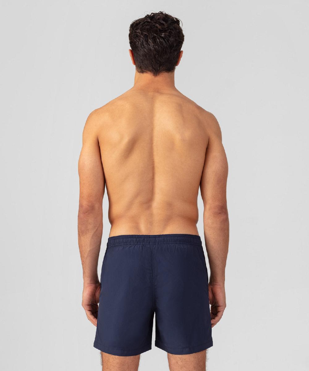 Ron Dorff Short De Bain Avec Bandes Latérales Bleu Océan