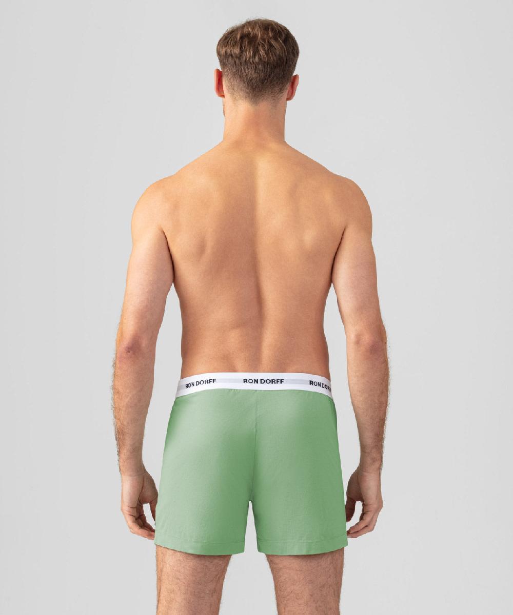 Ron Dorff Short De Pyjama RON DORFF Vert Clair Cactus