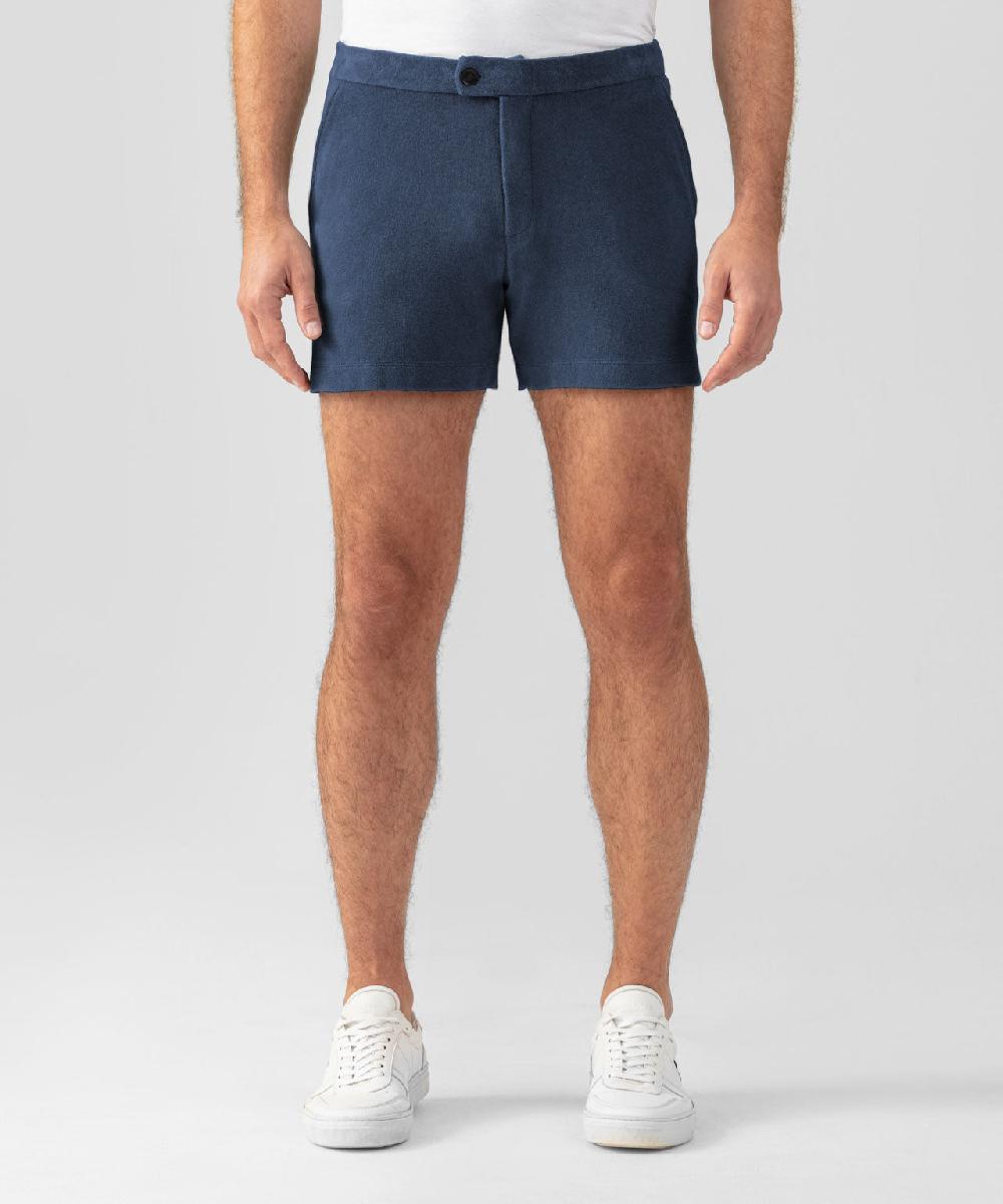 ron dorff Short de tennis en coton terry Bleu océan