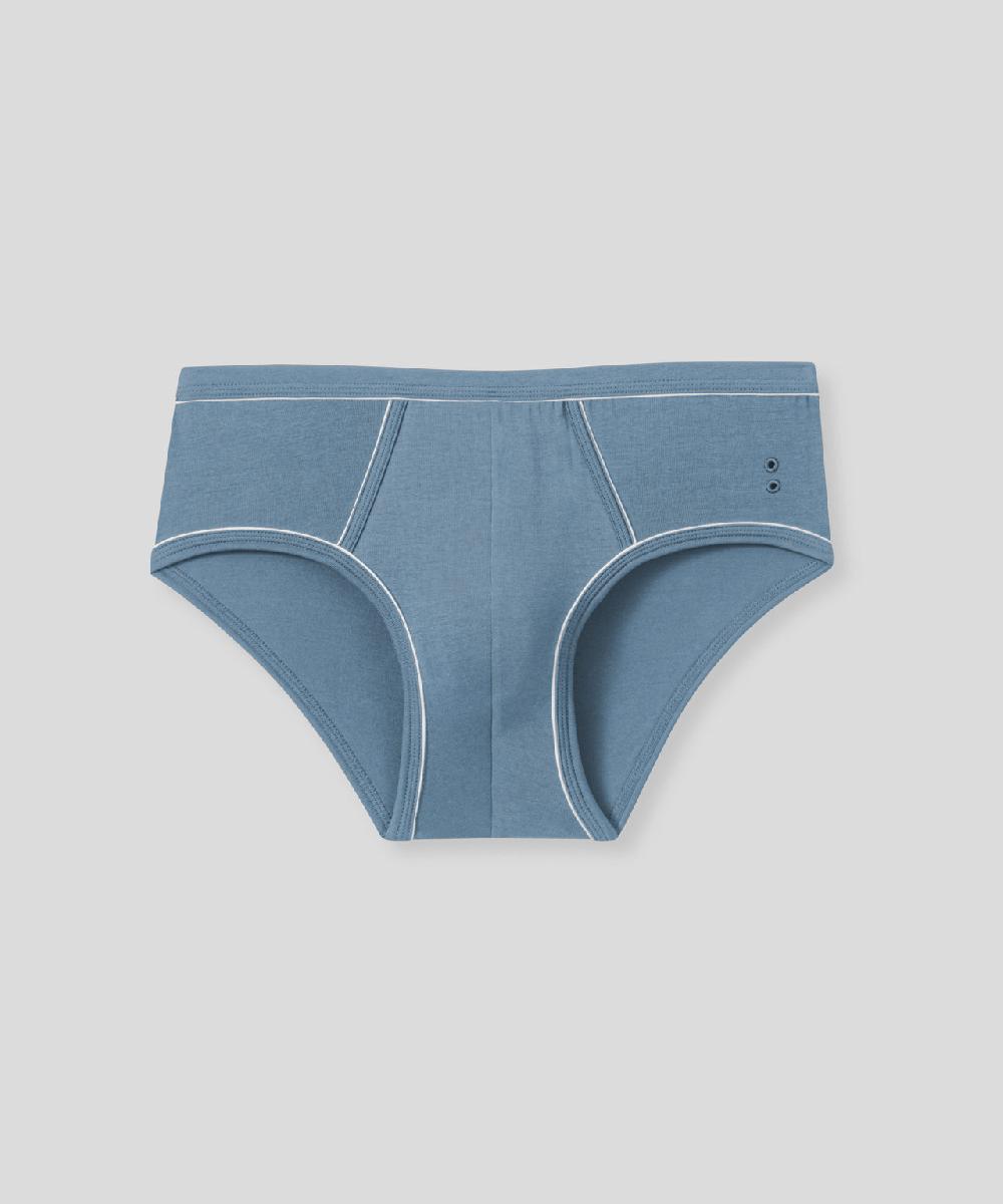 Ron Dorff Slip Y-Front Avec Passepoil Bleu Atlantique