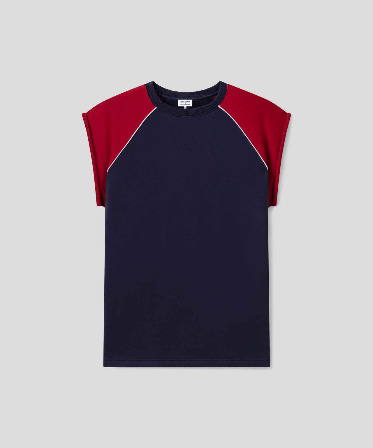 Ron Dorff Sweatshirt Sans Manches En Coton Organique Bleu Marine