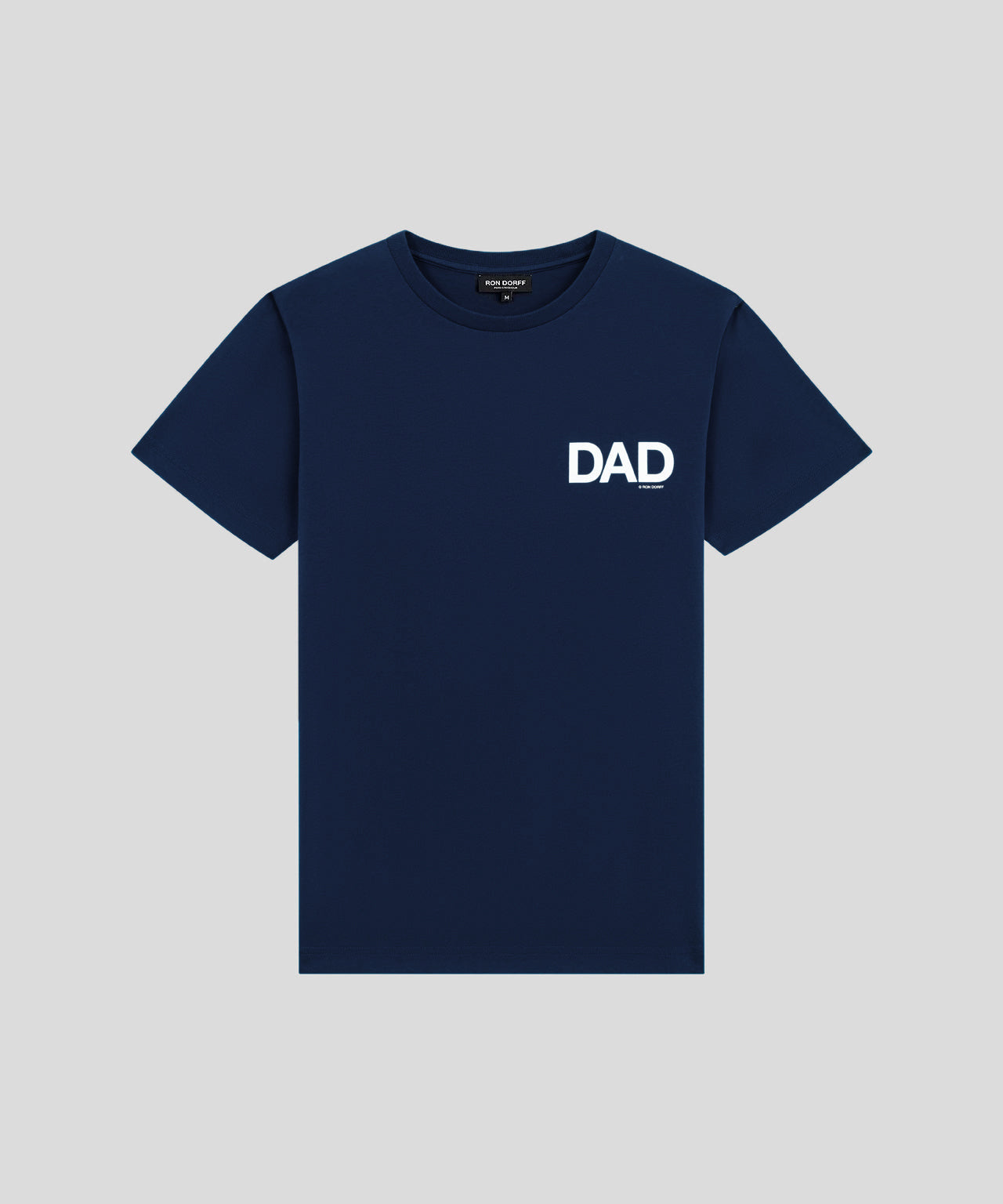 Ron Dorff T-shirt En Coton Organique à Imprimé DAD Bleu Marine