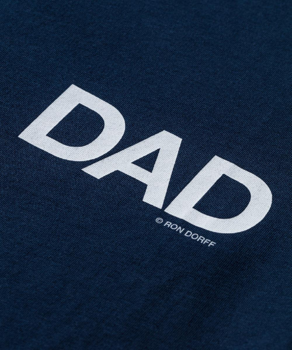 Ron Dorff T-shirt En Coton Organique à Imprimé DAD Bleu Marine
