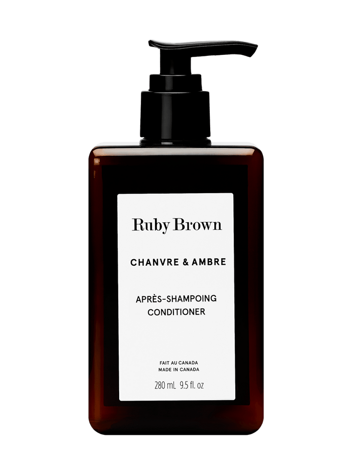 ruby brown Après-shampoing Chanvre & Ambre