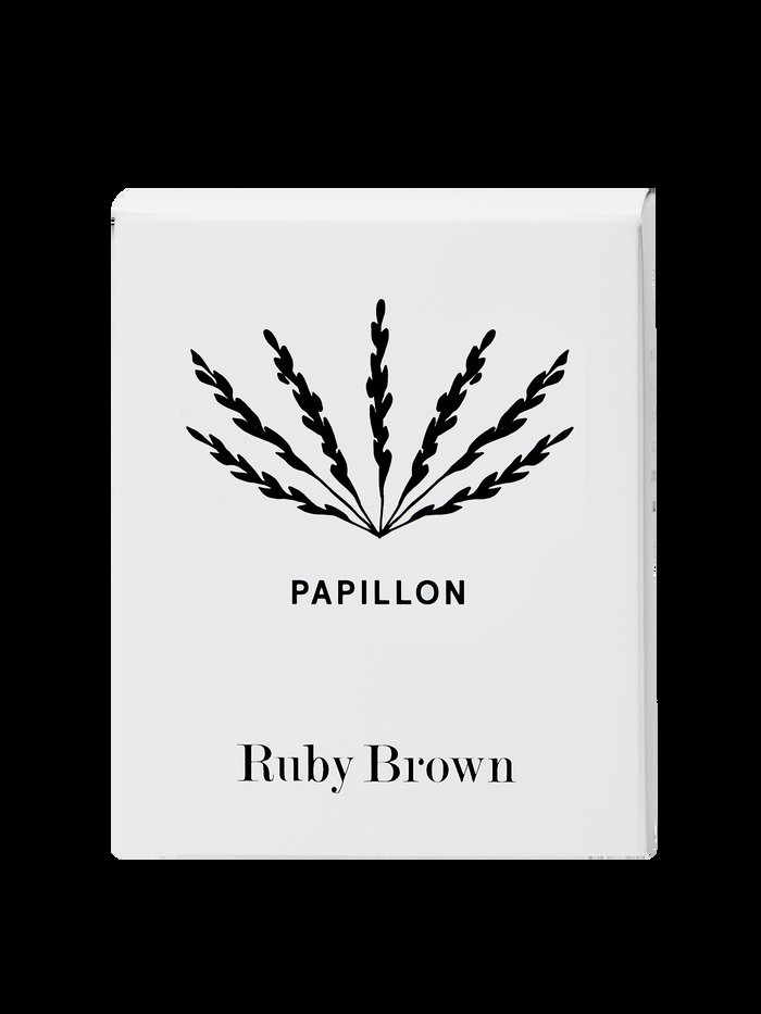 Ruby Brown Bougie Papillon