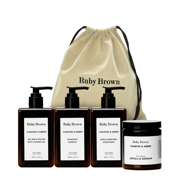 ruby brown Coffret cadeau Chanvre & Ambre