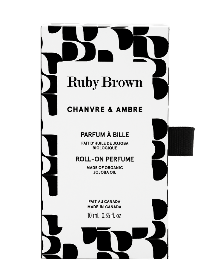 Ruby Brown Parfum à Bille Chanvre & Ambre
