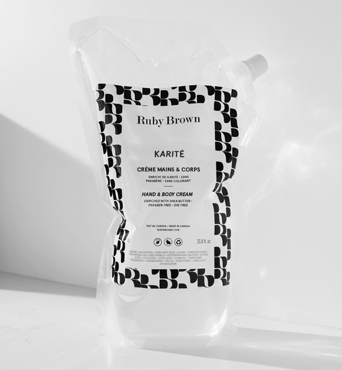 Ruby Brown Recharge Crème Mains & Corps Karité
